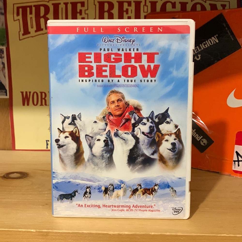 DISNEY-‘Eight Below’ Fullscreen Adventure Movie DVD